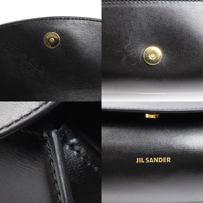 JIL SANDER ジルサンダー カンノーロ Cannolo スモール ショルダーバッグ ブラック J07WD0023P4840001 レディース【中古】