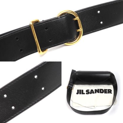 JIL SANDER ジルサンダー カンノーロ Cannolo スモール ショルダーバッグ ブラック J07WD0023P4840001 レディース【中古】