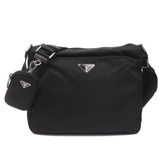 PRADA プラダ Re-Nylon バッグ ショルダーバッグ ブラック 1BC421_RV44_F0002 レディース【中古】【美品】
