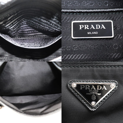 PRADA プラダ Re-Nylon バッグ ショルダーバッグ ブラック 1BC421_RV44_F0002 レディース【中古】【美品】