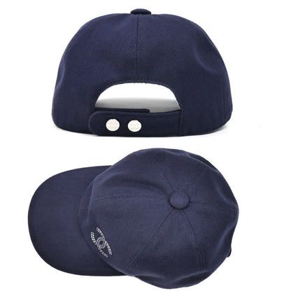 CHANEL シャネル ココマーク キャップ ネイビー レディース【中古】【美品】