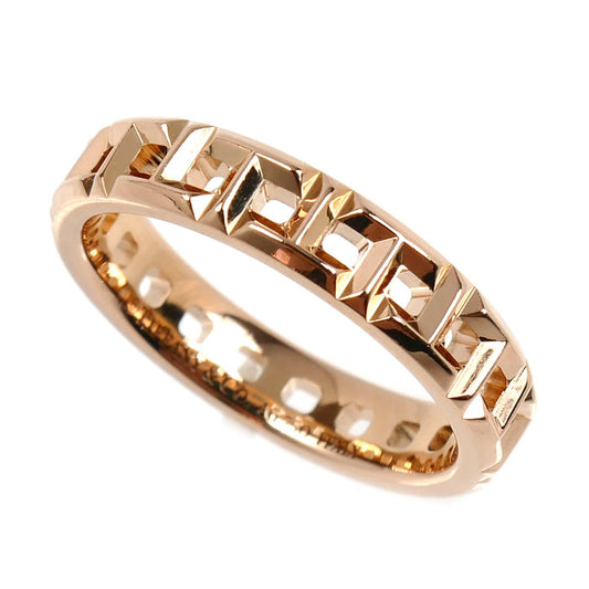 TIFFANY&Co. ティファニー K18PG ピンクゴールド Tトゥルー ナロー リング・指輪 5.5号 3.0g レディース【中古】【美品】