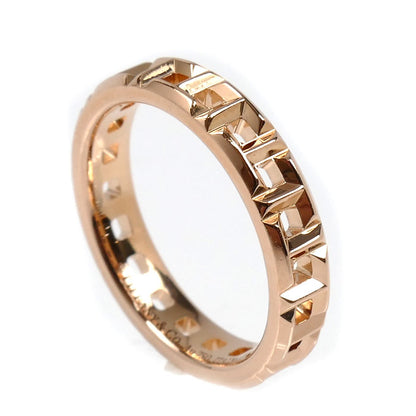 TIFFANY&Co. ティファニー K18PG ピンクゴールド Tトゥルー ナロー リング・指輪 5.5号 3.0g レディース【中古】【美品】
