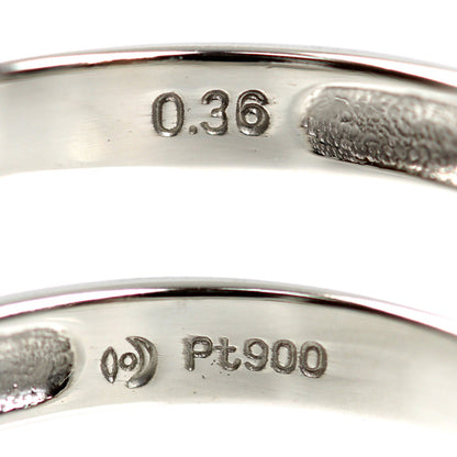 TASAKI タサキ Pt900プラチナ リング・指輪 ダイヤモンド0.36ct 12号 3.0g レディース【中古】【美品】