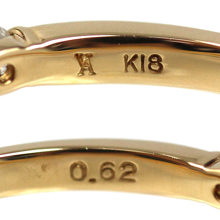 Vendome Aoyama ヴァンドーム青山 ハーフエタニティ リング・指輪 AGVR941509DI ダイヤモンド0.62ct 13号 2.3g レディース【中古】【美品】