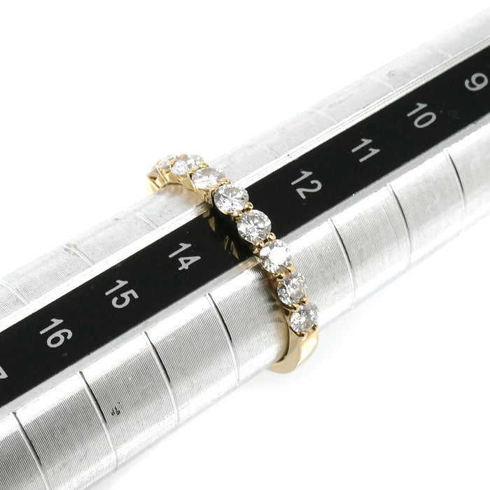 Vendome Aoyama ヴァンドーム青山 ハーフエタニティ リング・指輪 AGVR941509DI ダイヤモンド0.62ct 13号 2.3g レディース【中古】【美品】