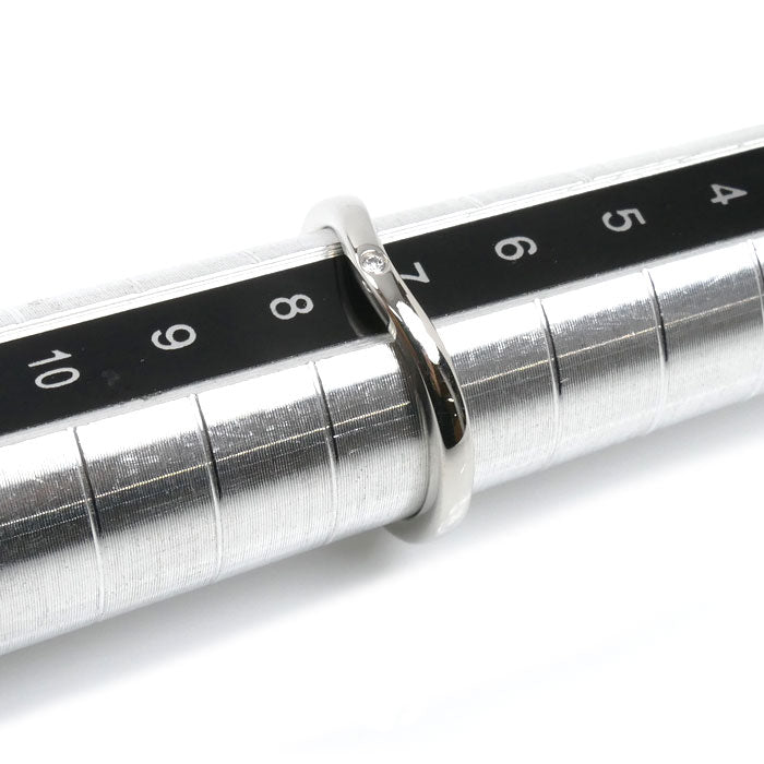 CARTIER カルティエ Pt950プラチナ バレリーナ カーブ ウェディング 3Pダイヤ リング・指輪 B4092947 ダイヤモンド 7号 47 2.9g レディース【中古】【美品】