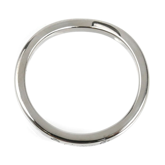 CARTIER カルティエ Pt950プラチナ バレリーナ カーブ ウェディング 3P ダイヤ リング・指輪 B4092949 ダイヤモンド 9号 49 3.1g レディース【中古】【美品】