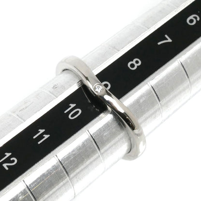 CARTIER カルティエ Pt950プラチナ バレリーナ カーブ ウェディング 3P ダイヤ リング・指輪 B4092949 ダイヤモンド 9号 49 3.1g レディース【中古】【美品】