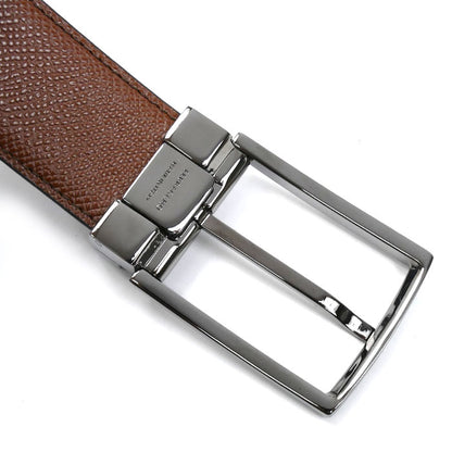 Salvatore Ferragamo サルヴァトーレフェラガモ ダブルガンチーニ リバーシブル ベルト ブラック ブラウン 67-A037 709528 メンズ【中古】【極美品】