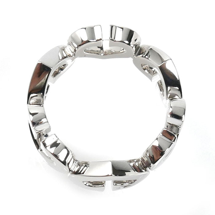 CARTIER カルティエ K18WG ホワイトゴールド Cハート リング・指輪 B4041549 ダイヤモンド 9号 49 7.5g レディース【中古】【美品】
