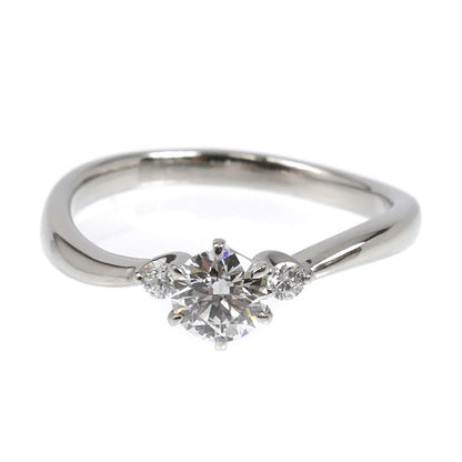 4℃ ヨンドシー Pt950プラチナ NaturalGrace リング・指輪 211822745063 ダイヤモンド0.308ct 7.5号 2.8g レディース【中古】【美品】