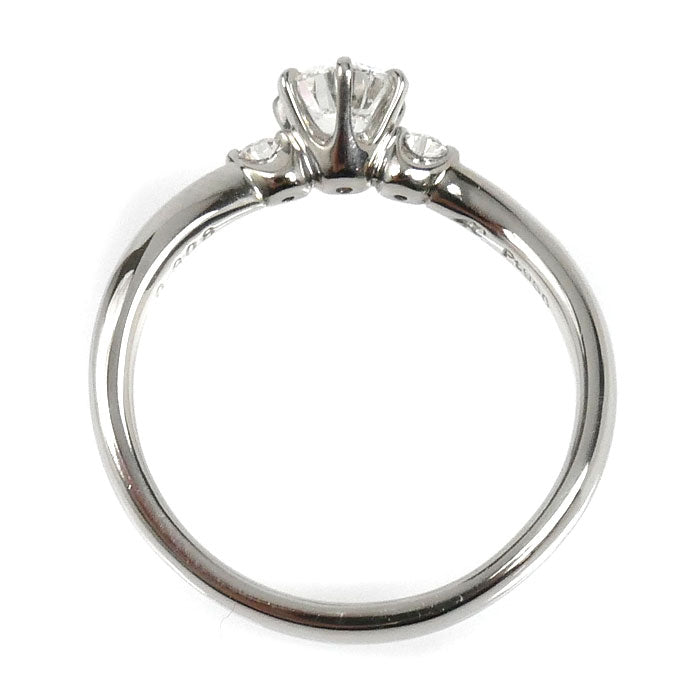 4℃ ヨンドシー Pt950プラチナ NaturalGrace リング・指輪 211822745063 ダイヤモンド0.308ct 7.5号 2.8g レディース【中古】【美品】