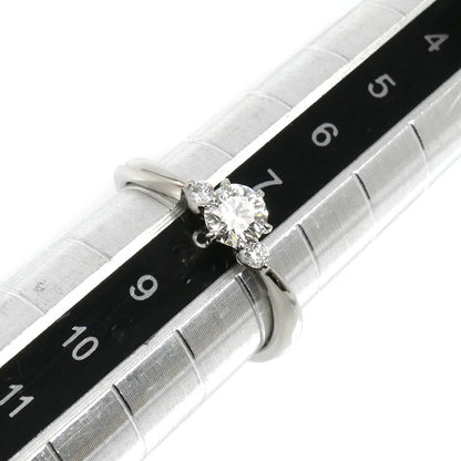 4℃ ヨンドシー Pt950プラチナ NaturalGrace リング・指輪 211822745063 ダイヤモンド0.308ct 7.5号 2.8g レディース【中古】【美品】