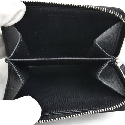 PRADA プラダ サフィアーノ トライアングルロゴ コインケース ブラック 2MC129_QHH_F0002 ICチップ ユニセックス【中古】【美品】