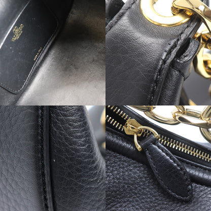 Valentino Garavani ヴァレンティノ・ガラヴァーニ Vロゴ ホーボー ムーン 2Wayショルダーバッグ ブラック 5W2B0Q42JDK レディース【中古】