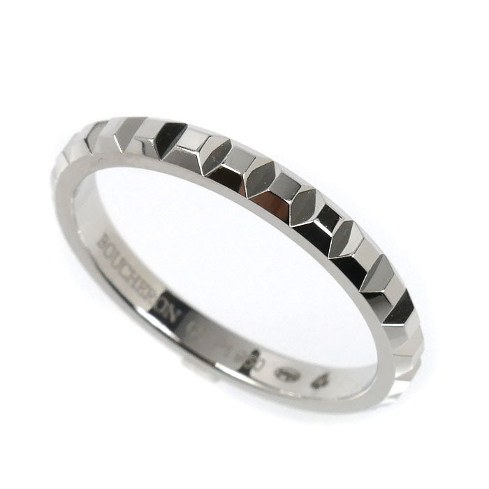 Boucheron ブシュロン Pt950プラチナ クルドパリ ミディアム リング・指輪 JAL00109 19.5号 60 5.7g ユニセックス【中古】【美品】