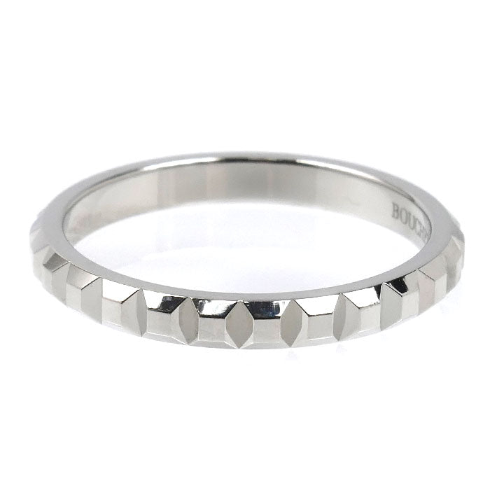 Boucheron ブシュロン Pt950プラチナ クルドパリ ミディアム リング・指輪 JAL00109 19.5号 60 5.7g ユニセックス【中古】【美品】