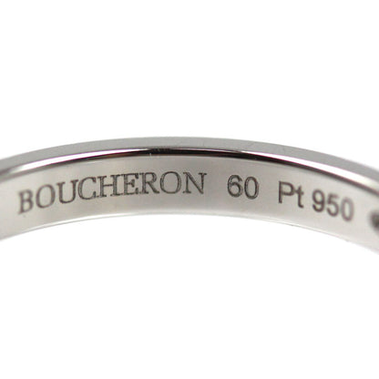 Boucheron ブシュロン Pt950プラチナ クルドパリ ミディアム リング・指輪 JAL00109 19.5号 60 5.7g ユニセックス【中古】【美品】
