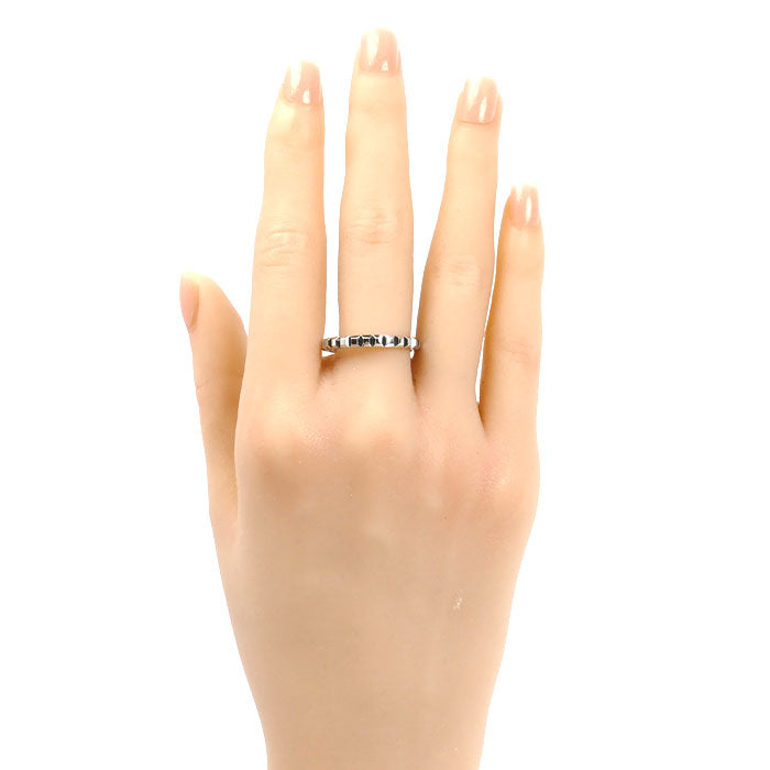 Boucheron ブシュロン Pt950プラチナ クルドパリ ミディアム リング・指輪 JAL00109 19.5号 60 5.7g ユニセックス【中古】【美品】