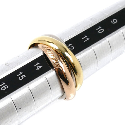 CARTIER カルティエ K18YG/PG/WG トリニティ リング・指輪 13号 53 8.2g レディース【中古】【美品】