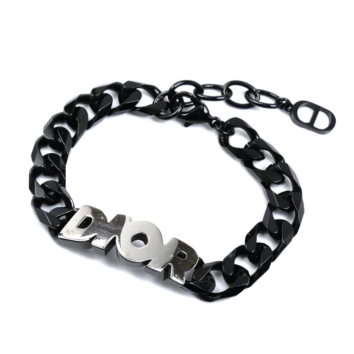 Dior ディオール メタル CD ICON チェーンリンク ブレスレット B1611HOMMT 20.5cm メンズ【中古】
