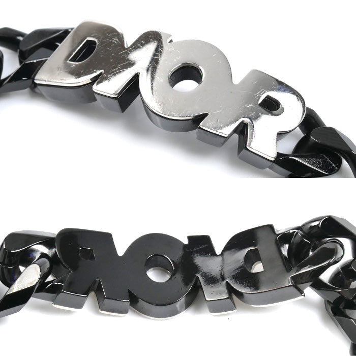 Dior ディオール メタル CD ICON チェーンリンク ブレスレット B1611HOMMT 20.5cm メンズ【中古】