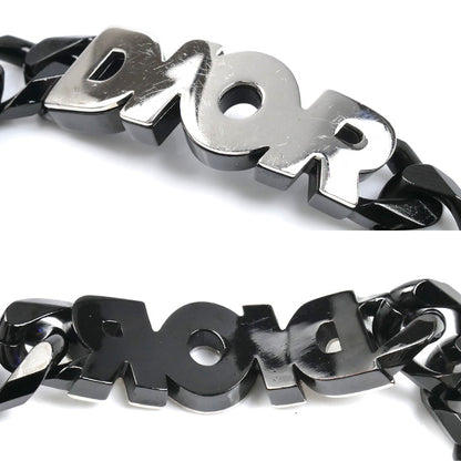 Dior ディオール メタル CD ICON チェーンリンク ブレスレット B1611HOMMT 20.5cm メンズ【中古】