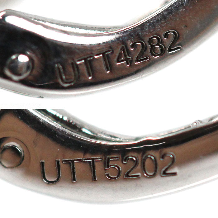 CELINE セリーヌ 真鍮 ラインストーン トリオンフ ピアス 460GC6BZI.36SI レディース【中古】