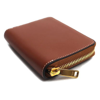 CELINE セリーヌ キュイル トリオンフ コインケース タン 10K533DR8.04LU レディース【中古】