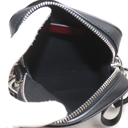 Valentino Garavani ヴァレンティノ・ガラヴァーニ VLTNロゴ ショルダーバッグ ブラック 4Y2B0943WJW メンズ【中古】【美品】