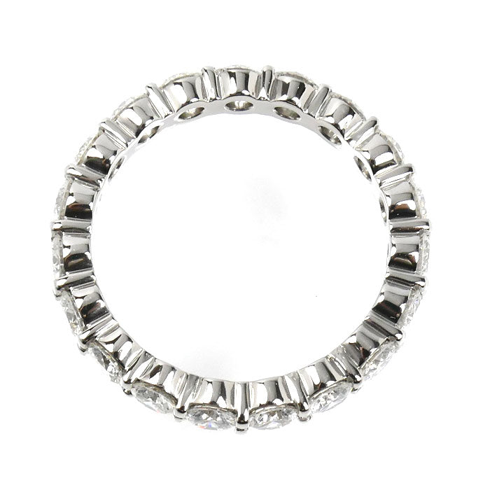 MIKIMOTO ミキモト Pt950プラチナ フルエタニティ リング・指輪 DGR-1255R ダイヤモンド1.70ct 10号 4.2g レディース【中古】【美品】