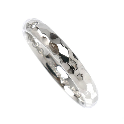 K.UNO ケイウノ Pt900プラチナ ディズニー リング・指輪 ダイヤモンド0.014ct 10号 3.8g レディース【中古】【美品】