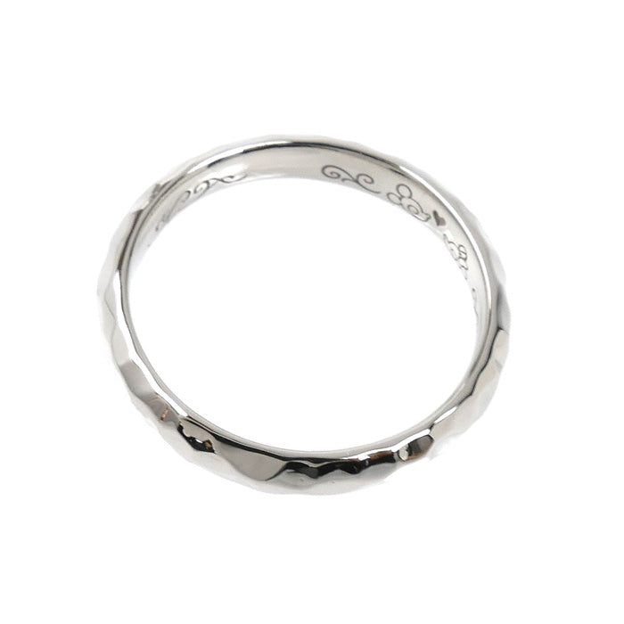 K.UNO ケイウノ Pt900プラチナ ディズニー リング・指輪 ダイヤモンド0.014ct 10号 3.8g レディース【中古】【美品】