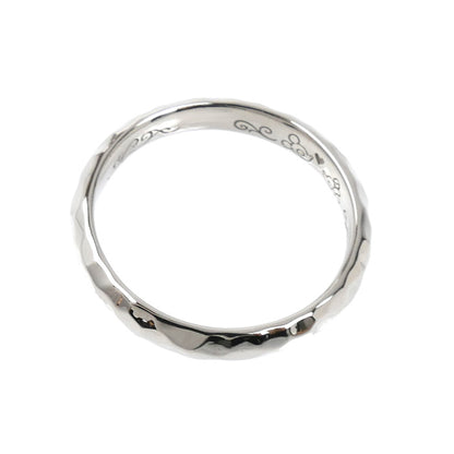 K.UNO ケイウノ Pt900プラチナ ディズニー リング・指輪 ダイヤモンド0.014ct 10号 3.8g レディース【中古】【美品】