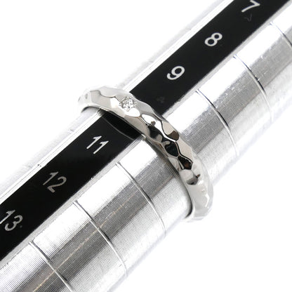 K.UNO ケイウノ Pt900プラチナ ディズニー リング・指輪 ダイヤモンド0.014ct 10号 3.8g レディース【中古】【美品】