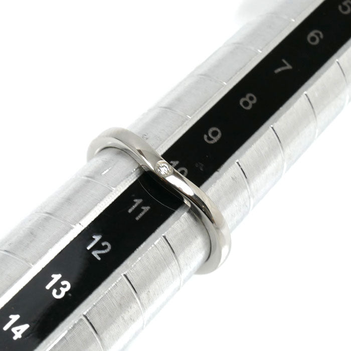 CARTIER カルティエ Pt950プラチナ バレリーナ カーブ ウェディング 3Pダイヤ リング・指輪 B4092950 ダイヤモンド 10号 50 3.0g レディース【中古】【美品】
