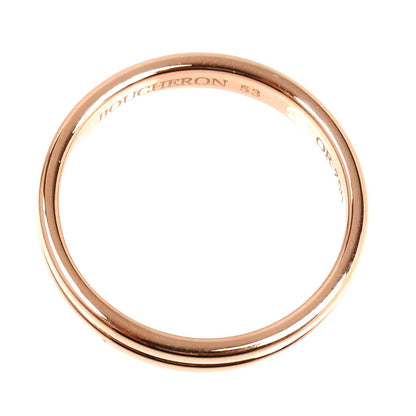 Boucheron ブシュロン K18PG ピンクゴールド ゴドロン リング・指輪 JAL00009 13号 53 3.4g レディース【中古】【美品】