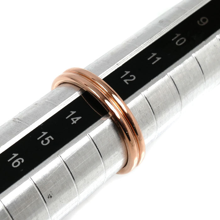 Boucheron ブシュロン K18PG ピンクゴールド ゴドロン リング・指輪 JAL00009 13号 53 3.4g レディース【中古】【美品】