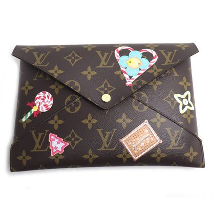 LOUIS VUITTON ルイ・ヴィトン ポシェット キリガミ モノグラム ブラウン M12203 ICチップ クリスマス限定 ヴィヴィエンヌ レディース【中古】【美品】