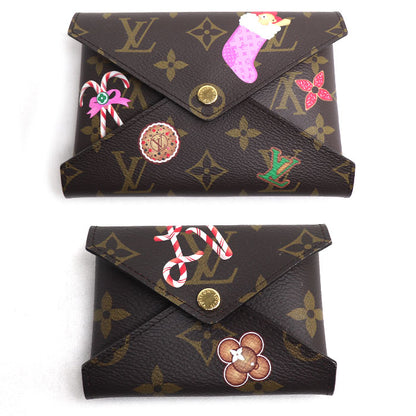 LOUIS VUITTON ルイ・ヴィトン ポシェット キリガミ モノグラム ブラウン M12203 ICチップ クリスマス限定 ヴィヴィエンヌ レディース【中古】【美品】