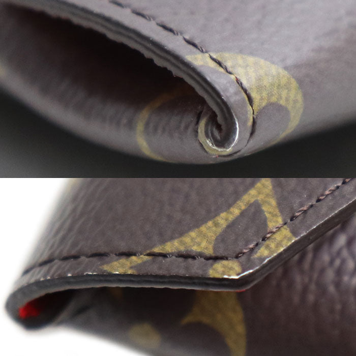 LOUIS VUITTON ルイ・ヴィトン ポシェット キリガミ モノグラム ブラウン M12203 ICチップ クリスマス限定 ヴィヴィエンヌ レディース【中古】【美品】