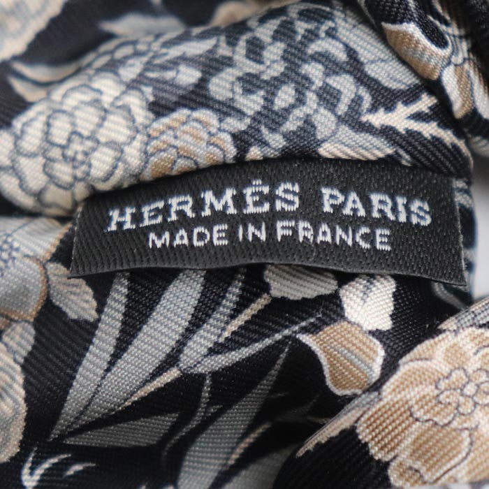 HERMES エルメス シルク シュシュ クラウディア ヘアアクセサリー H251044G 02TU レディース【中古】【美品】