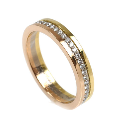 CARTIER カルティエ K18YG/PG/WG ヴァンドーム リング・指輪 ダイヤモンド 9号 49 3.9g レディース【中古】【美品】