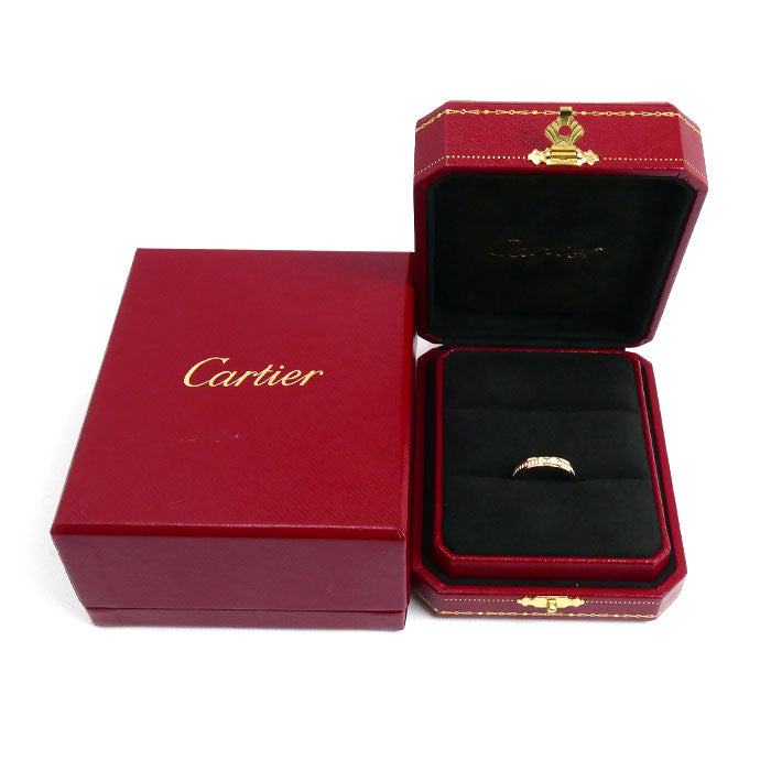 CARTIER カルティエ K18YG/PG/WG ヴァンドーム リング・指輪 ダイヤモンド 9号 49 3.9g レディース【中古】【美品】