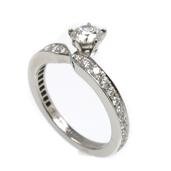 Chaumet ショーメ Pt950プラチナ ジョゼフィーヌ エクラ デテルニテ リング・指輪 ダイヤモンド0.51ct 10.5号 5.0g レディース【中古】【美品】