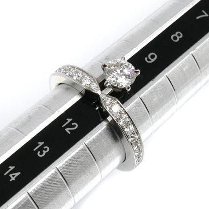 Chaumet ショーメ Pt950プラチナ ジョゼフィーヌ エクラ デテルニテ リング・指輪 ダイヤモンド0.51ct 10.5号 5.0g レディース【中古】【美品】