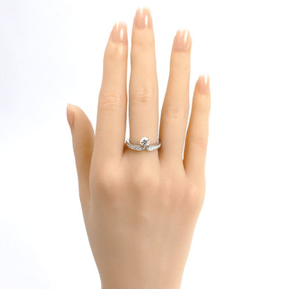 Chaumet ショーメ Pt950プラチナ ジョゼフィーヌ エクラ デテルニテ リング・指輪 ダイヤモンド0.51ct 10.5号 5.0g レディース【中古】【美品】