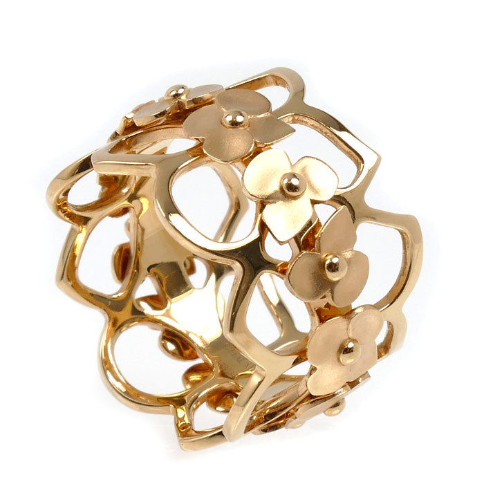 Chaumet ショーメ K18PG ピンクゴールド オルタンシア リング・指輪 12号 52 7.3g レディース【中古】【美品】