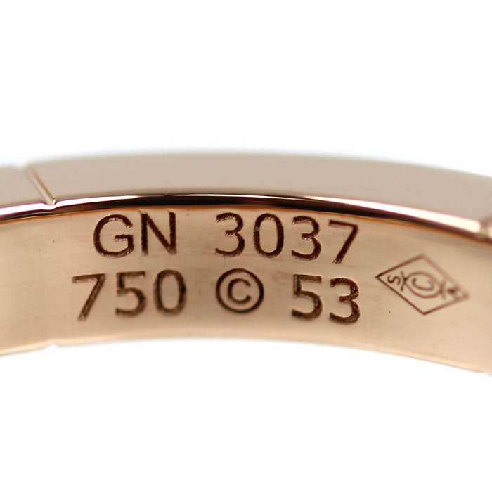 CARTIER カルティエ K18PG ピンクゴールド ラニエール リング・指輪 13号 53 5.9g レディース【中古】【美品】